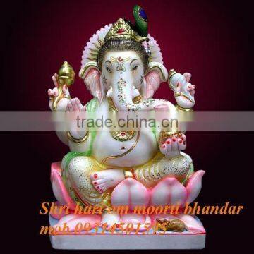 stone statue of ganesha idol