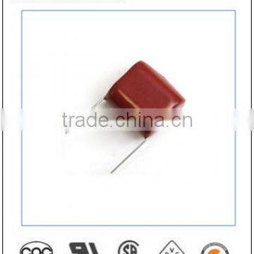 Metalised polyester film capacitor CL21 153K630V +/-10% P=10 HEL capacitor