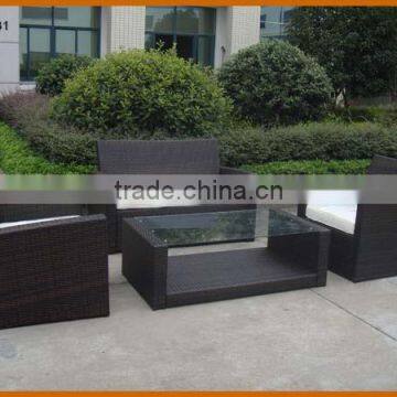 Garden 4Pcs Wicker Sofa Set KD