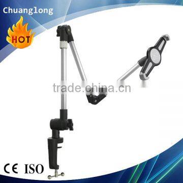 Aluminium alloy foldable desk mount tablet holder for 7-10.5'' tablet pc