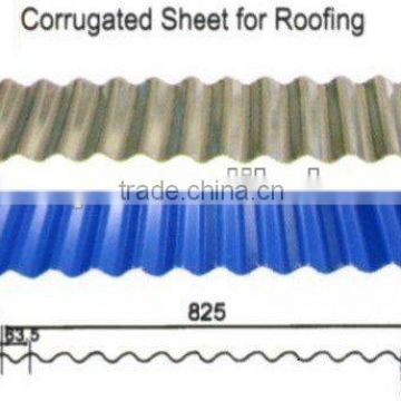 color coated metal steel roof tile