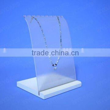 Frost acrylic stand for fashion jewellery store