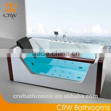 CRW CM006 Air Bubble Bathtub Glass Whirlpool Bathtub