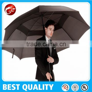 60inch Double Vented Golf Umbrella,auto open umbrella