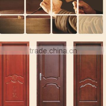 Swing Open Style solid wood double leaf wood entry door