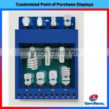 Modern design acrylic counter top display with led light