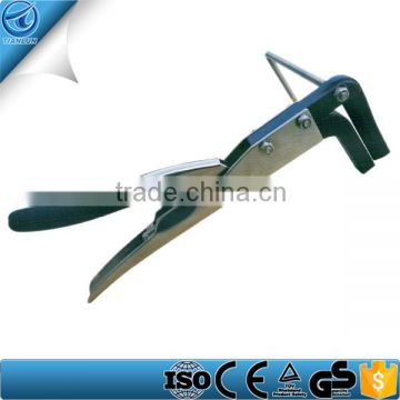 45 degrees Angular thin metal plate pliers Billboard production Forged Straight Seamer Tong