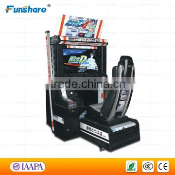 Funshare 2015 popular coin operated car racing game machine racing car simulator