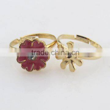 High quality fashion flower design rings