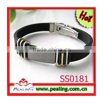 Fashion silicon bracelet 2013 silicon sport bracelet