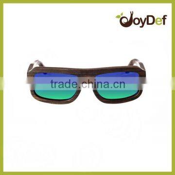 High Quality Newest Skateboard Bamboo Polarized Wooden Sunglasses photo-3