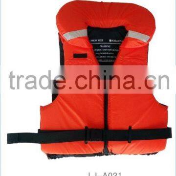 (New Arrival)Adult Nylon fabric Red Colour Fishing life jacket