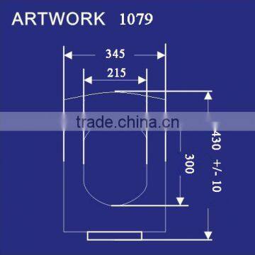 Automatic Portable Glitter Rose Toilet Seat From Fenge Brand photo-2