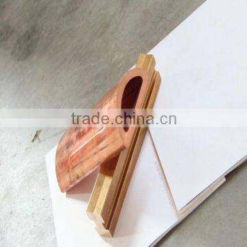 D shape pure copper tubing made in China