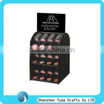wholesale acrylic cosmetic display rack Double-sided Blush and Eyeshadow Display Unit