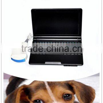 Full Digital Laptop VET Ultrasound Scanner with CE and ISO Approved good Manufacturer DHL TNT shipping optional