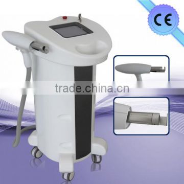 Nd.yag laser hair removal and skin rejuventation machine with handle cooling for all skin colors PC01