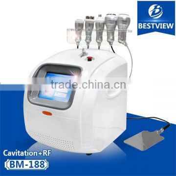 Fat Burning Ultrasonic Cavitation+Vacuum Liposuction+Laser+Bipolar RF+Roller Massage Bipolar Rf Ultrasonic Ultrasonic Weight Loss Machine Liposuction Cavitation Best Slimming Beauty Equipment Cavitation RF Machine Wrinkle Removal