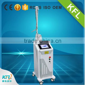 8.0 Inch 2016 Newest Fractional Co2 Laser / Co2 Fractional 15W(20W) Warts Removal Laser / Fractional Co2 Laser Scar Removal Machine 10600nm