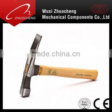 High Quality Carbon Steel Wood Handle Bricklayer hammer With Good price