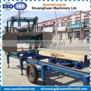 best selling wood horizontal band sawmill with low price