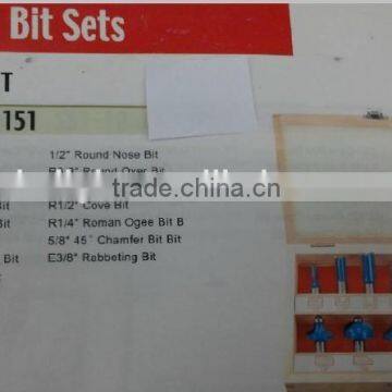 38pcs Wood Router Bit in Wooden Box photo-2