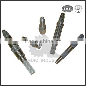 Precision cnc machining steel motor rotating shaft dalian suppliers