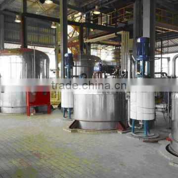 Full automatic crude corn germ oil refining plant with low consumption