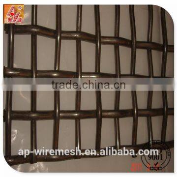 galvanized wire mesh for protection/High temperature crimped wire mesh for sale