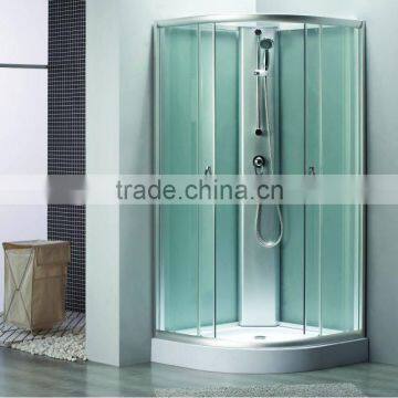 900x900x2000mm White Painted Back Glass Shower Cabin Accessories