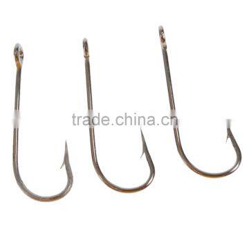 High-carbon Steel Ringed Fishing Hook, similar Mustad 2330 Kirby Sea Hook