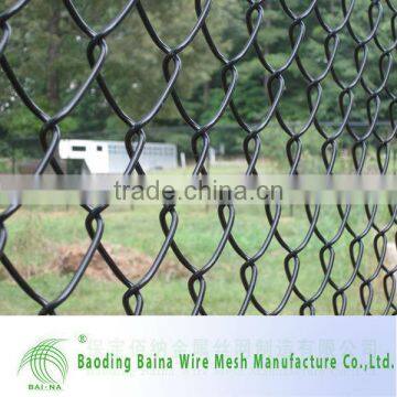 Protection and decoration chain link wire fence panel