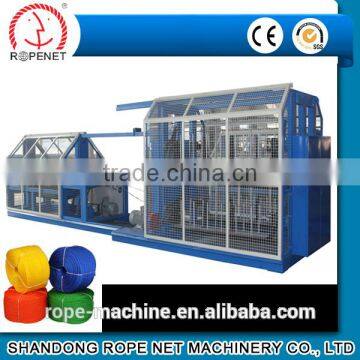 high speed three ply pp plastic cord making machine