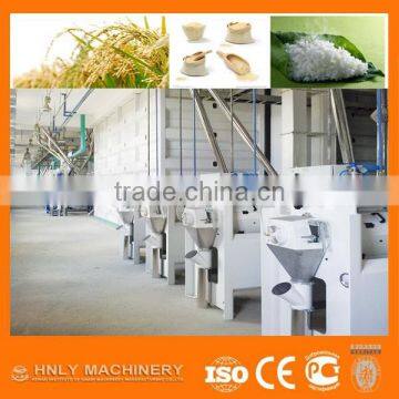 Full Automatic Complete Sets Rice Mill Machine / Small Rice Processing Machine For Sale