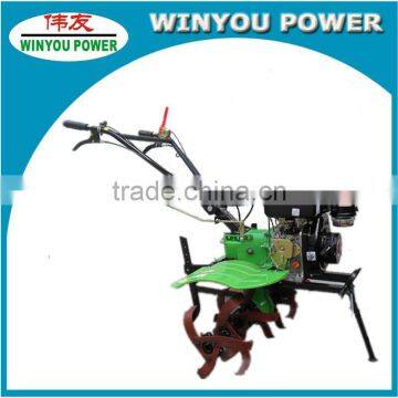 WY1080A 4HP diesel engine rotary tiller