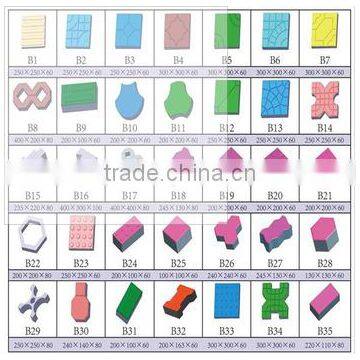 Zigzag Interlocking Concrete Blocks for Sale in India / Dongyue Block Machine for Sale