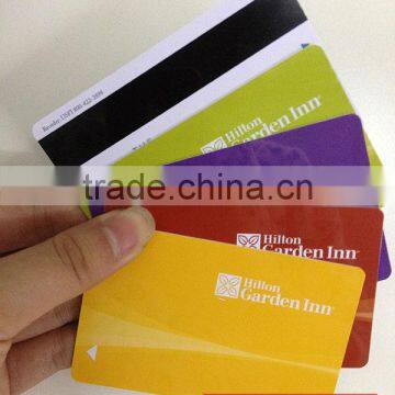 Printable Pvc Plastic Magnetic Card Hotel Card Printing Magnetic Strip Card