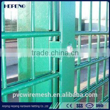 2016 top manufacturer double wire mesh fence/double fence