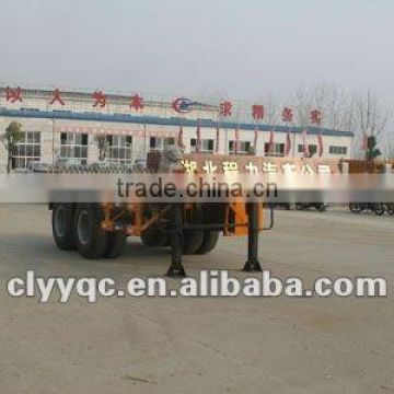 High quality New China Steel flat deck vehicle trailers for sale