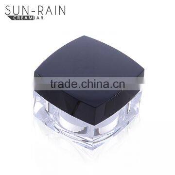 Beauty High Quality Empty Luxury Face Cream White Square Cosmetic Jar photo-3