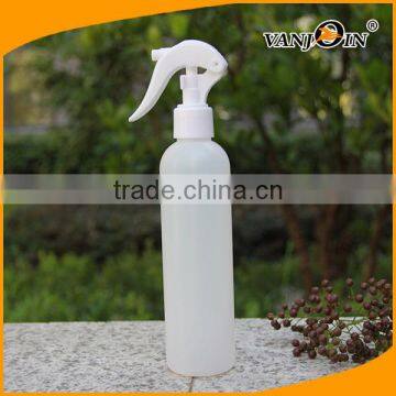 250ml PET Cylindrical White Plastic Cosmetic Bottle With Sprayers photo-4