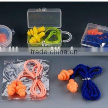 ear plug silicon with rope