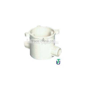 Electrical UPVC Two way extension ring DIN