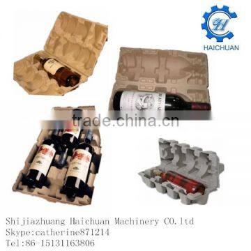 customer paper pulp wine bottle tray shipper