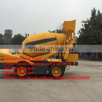 4 WD Concrete Mixer With 2CBM for Sale With Self Loading photo-2