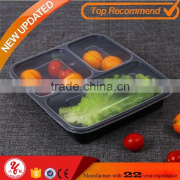 Yoyo check now all kinds of 3 compartment microwavable food container