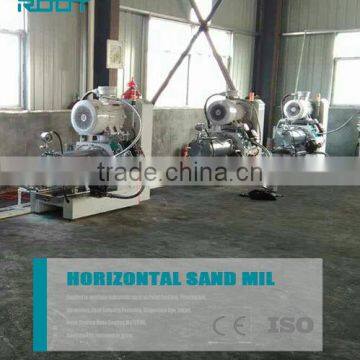 100l horizontal sand mill for pigment paste production