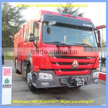Howo 8x4 25ton Big Water Foam Fire Trucks For Sale photo-6