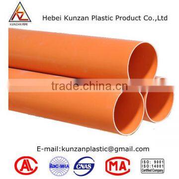 CPVC underground electric cable protection pipe cable duct pipe