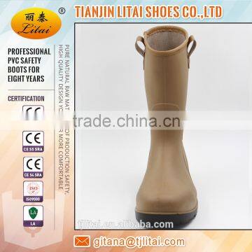 Lightweight 100%waterproof Pvc Rain Boots,golf Rain Shoes,fashion Women Boots photo-2